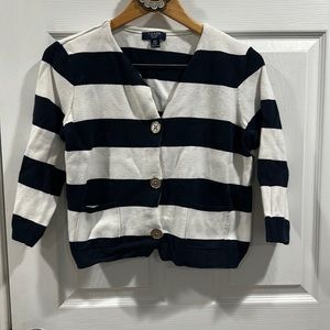 Chaps by Ralph lauren cute stripe cardigan